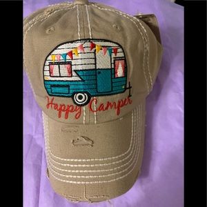 New!  Happy Camper hat